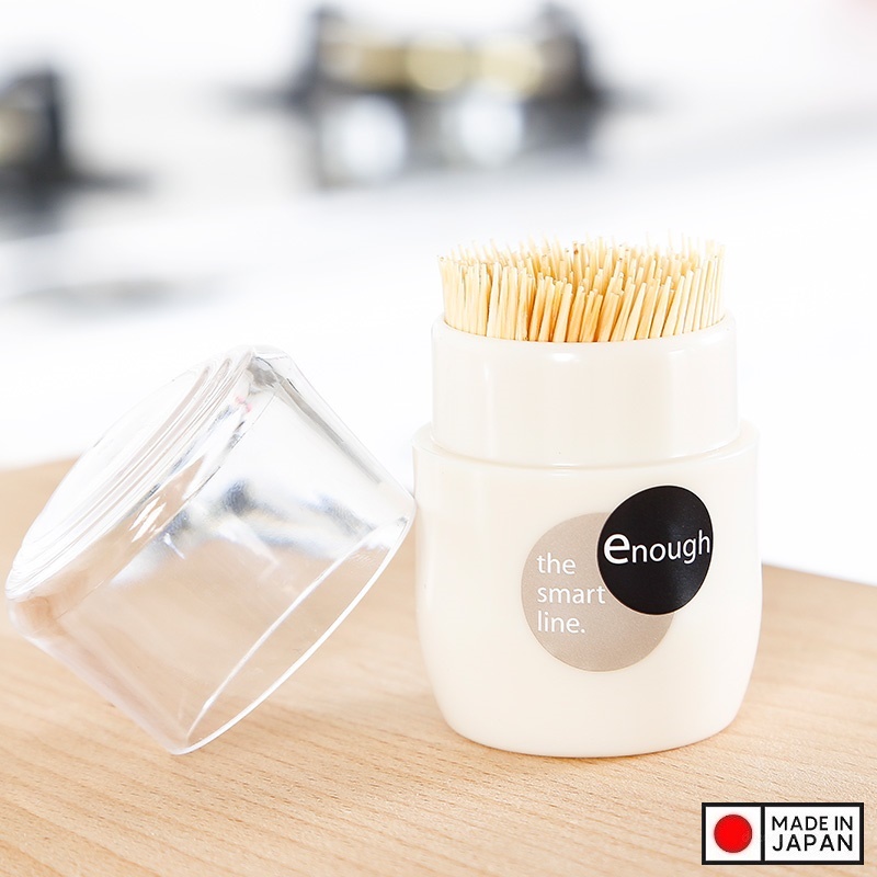 Lọ đựng tăm xỉa răng 80ml - Hàng nội địa Nhật Bản |#Made in Japan|