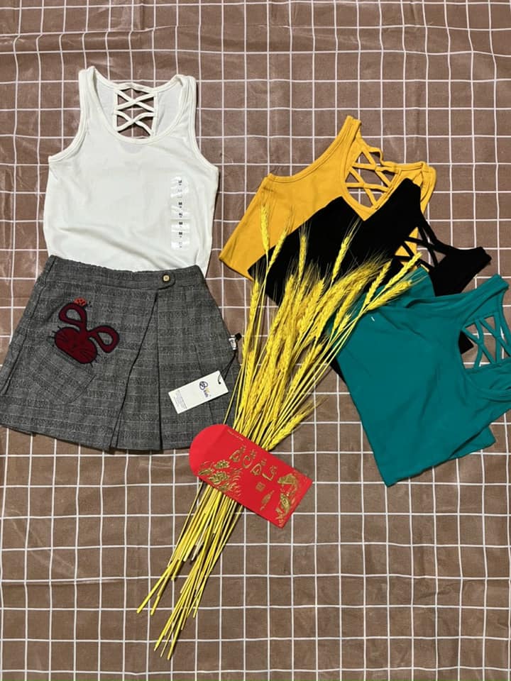 Áo tanktop đan dây lưng 0ldnavy cho bé
