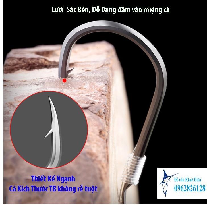 Lưỡi Câu Cá Đôi Buộc Sẵn Chuyên Câu Đài,Cách buộc lưỡi câu cá,Lưỡi câu đài LC-2