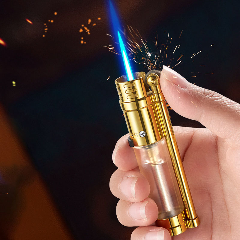 Bật Lửa Khè Gas Đá Rảnh Tay Lộ Thiên Honest 626 – Xài Gas (giao màu ngẫu nhiên)