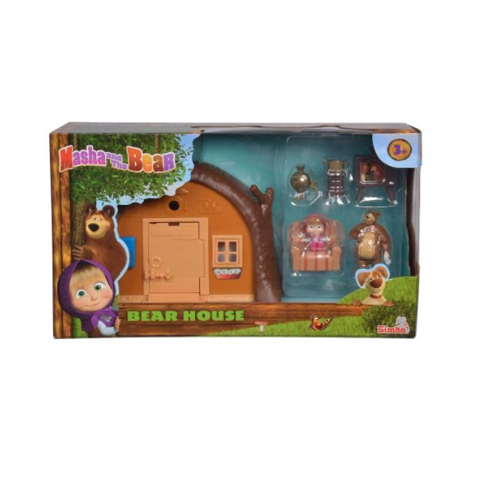 Đồ Chơi Ngôi Nhà Gấu MASHA AND THE BEAR Masha Playset &quot;Bear's House&quot;