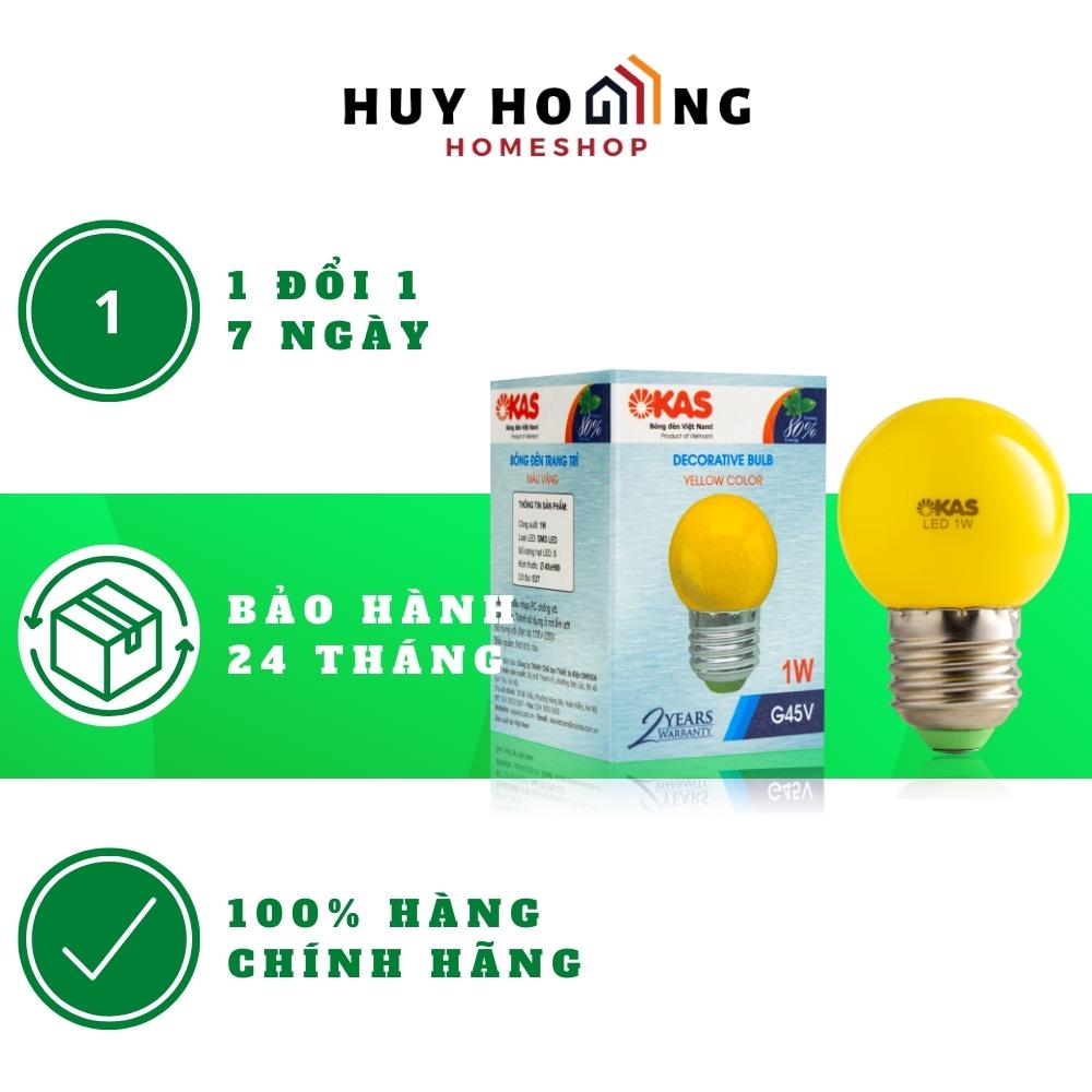Bóng đèn LED trang trí hình trái chanh G45-Okas