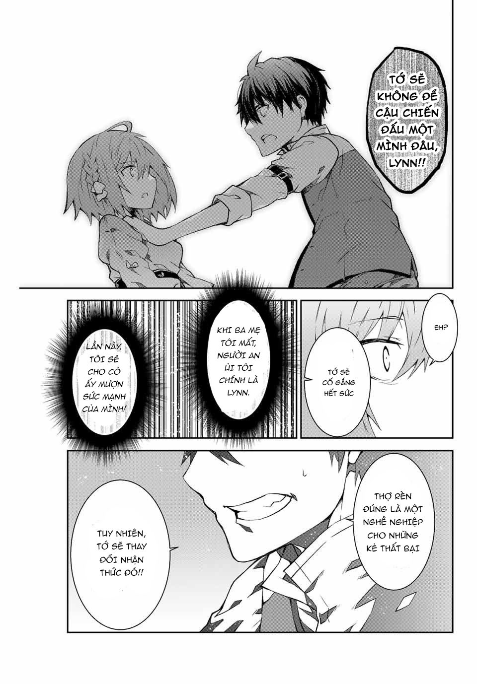 từ chức nghiệp yếu nhất trở thành "thợ rèn" mạnh nhất chapter 0 37