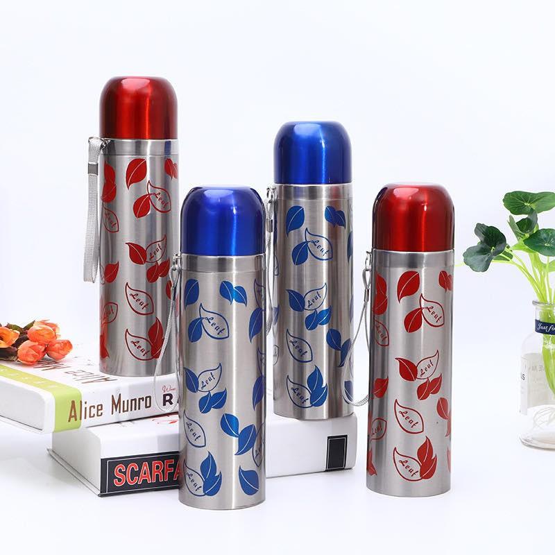 Bình Giữ Nhiệt Innox Hình Chiếc Lá 500ml