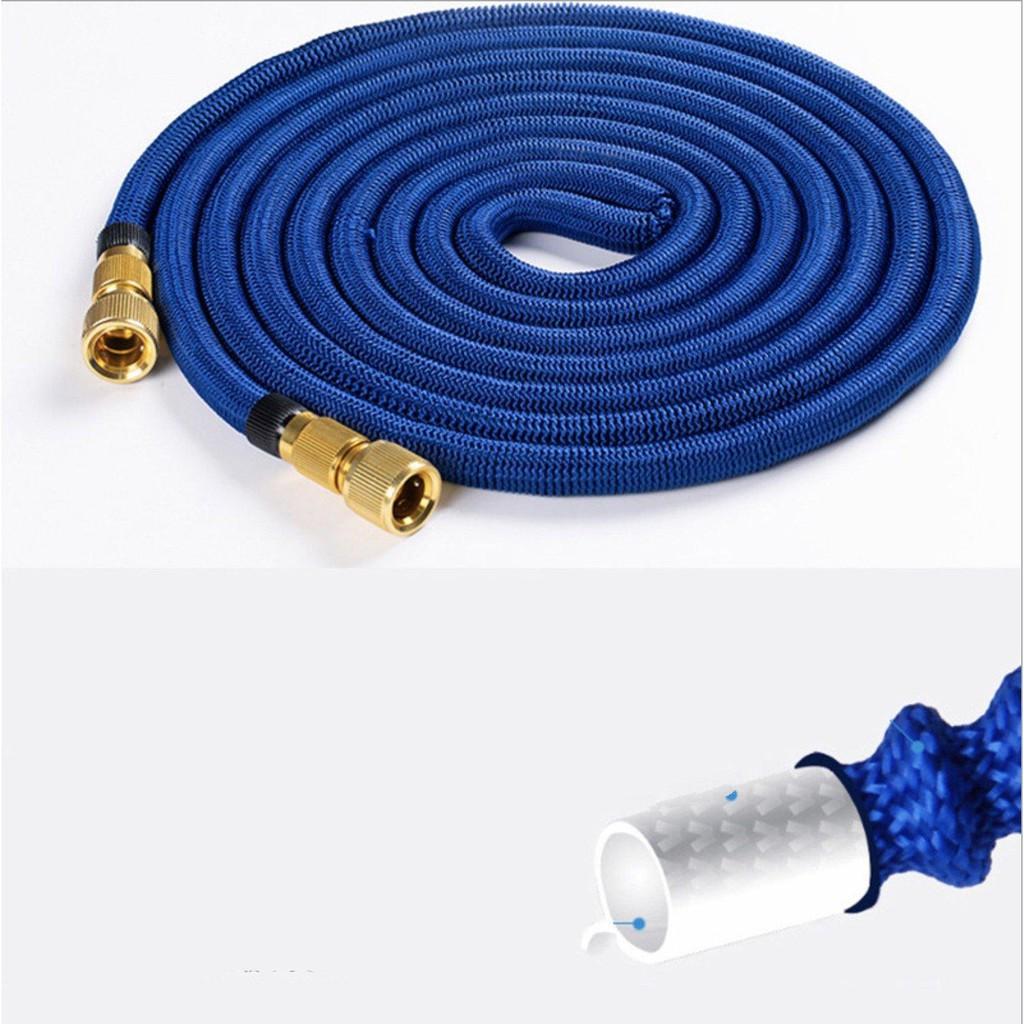 Bộ Xịt Rửa nhà cửa kiêm chức năng Tưới Cây Tăng Áp TPE Japan 15m co giãn - Home and Garden