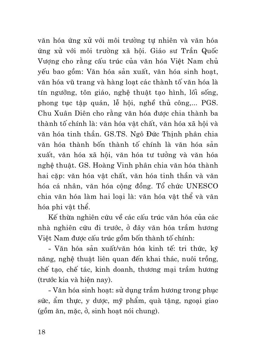 Văn hóa trầm hương Việt Nam (Sách chuyên khảo)