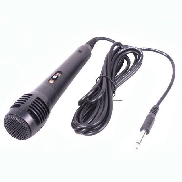 Micro Hát Karaoke Có Dây Giá Rẻ Dùng Cho Tất Cả Các Loa Như P88, P89, 996, 669, 802, A061, F4, F5, F6