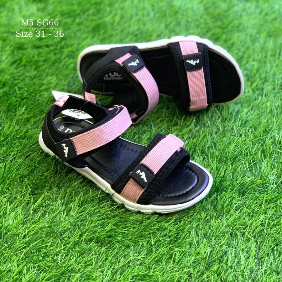 Dép quai hậu bé gái Urban sandal dáng thể thao siêu nhẹ, kháng khuẩn, mang êm phù hợp cho trẻ em 6 - 12 tuổi SG66