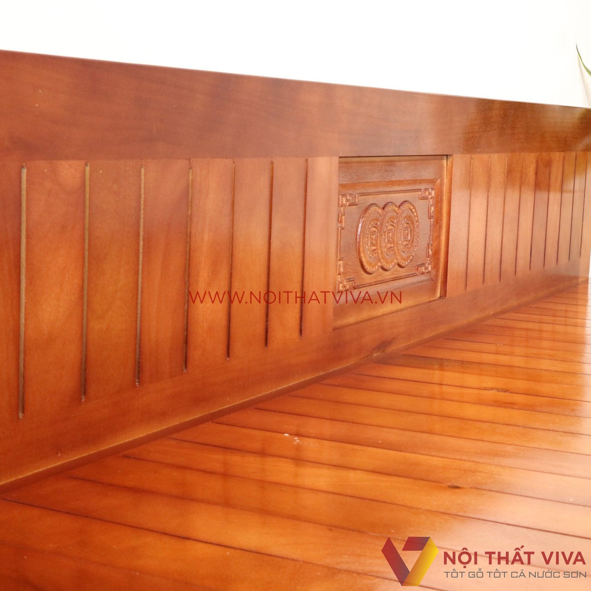 Ghế Gấp Trường Kỷ Gỗ Xoan Mở Ra Thành Giường 1m9x1m4 Bền Đẹp