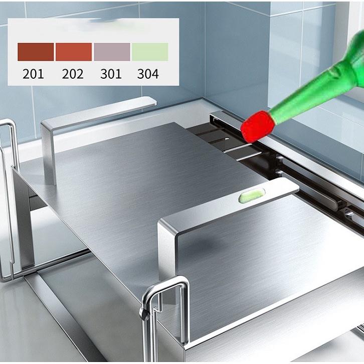 Kệ inox để dao thớt đũa Inox SUS304 -dày 3mm