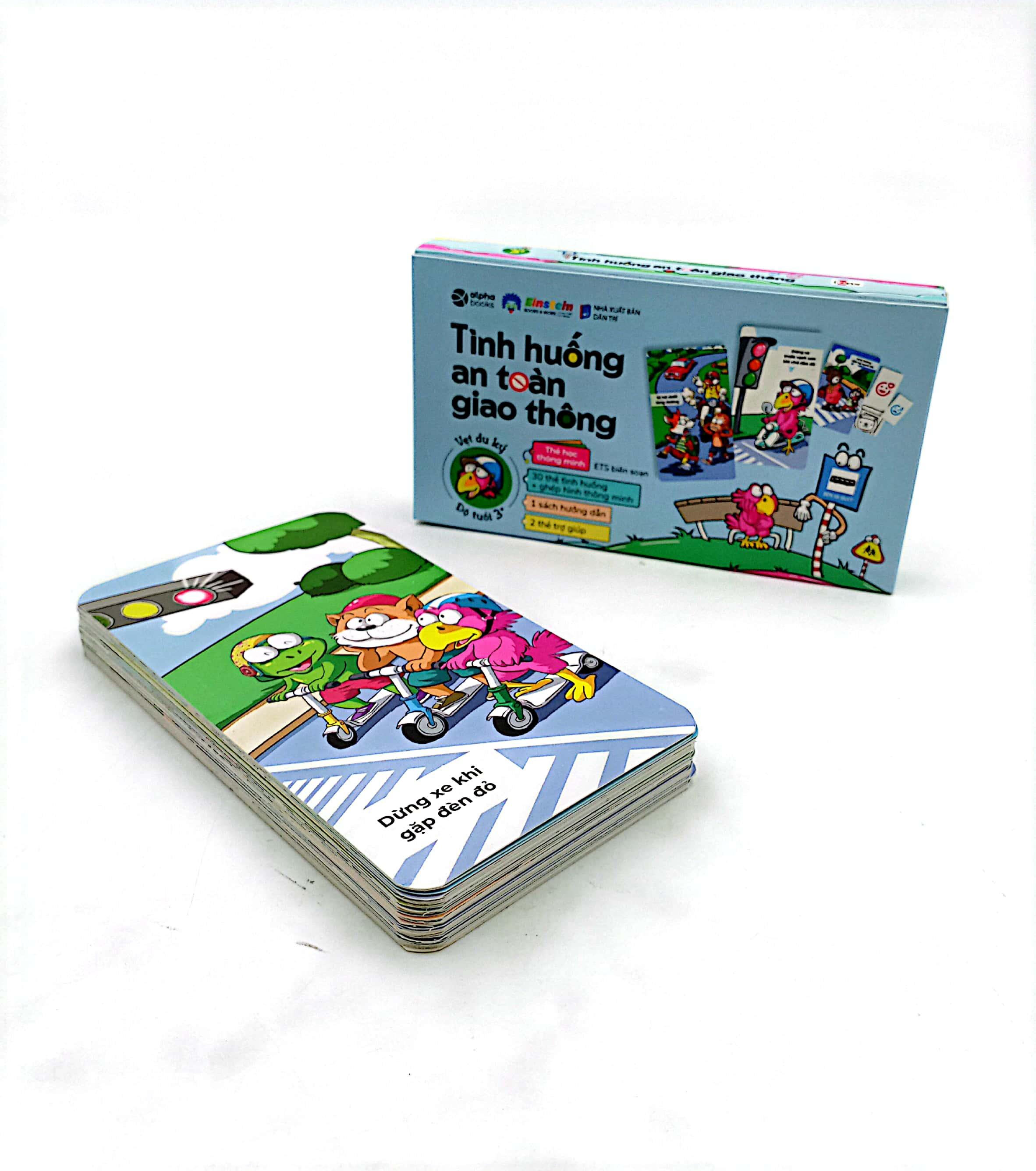 Sách - Hộp Thẻ Thông Minh: Tình Huống An Toàn Giao Thông