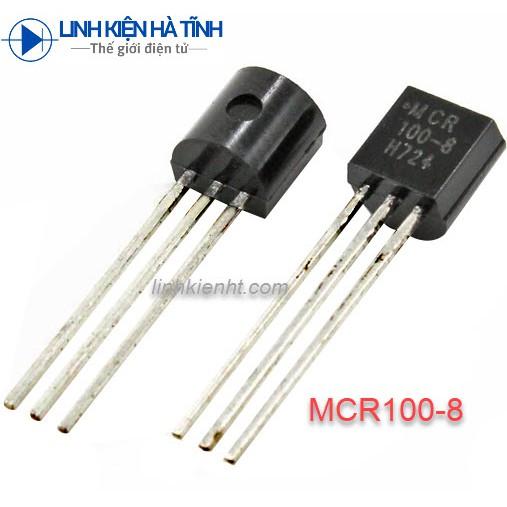 MCR100-8 TO-92 THYRISTOR 1A 600V