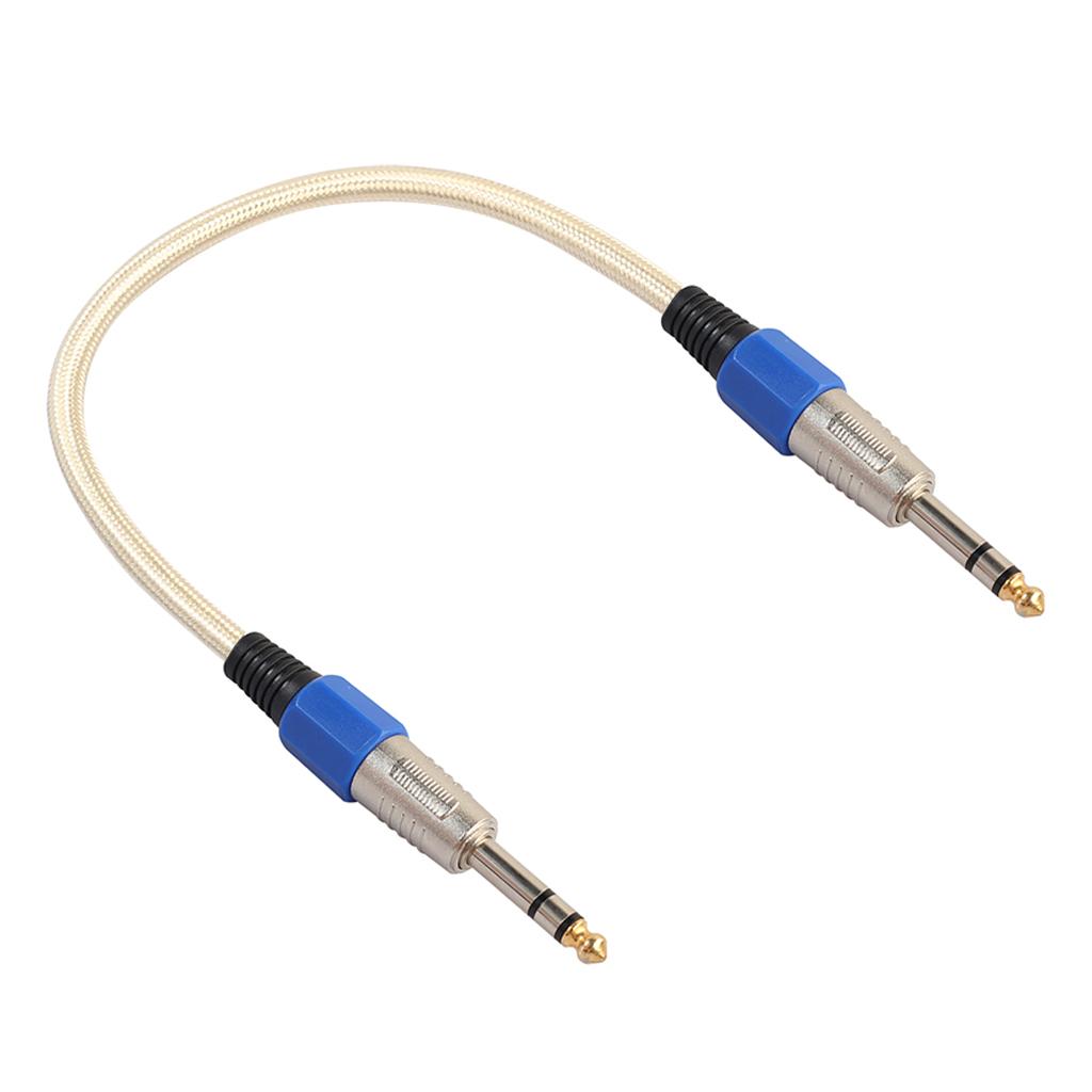 Auxiliary Audio Cable Audio Cable Aux Car Auxiliary Audio Cable 6.35mm Male-to-male Stereo Audio Cable