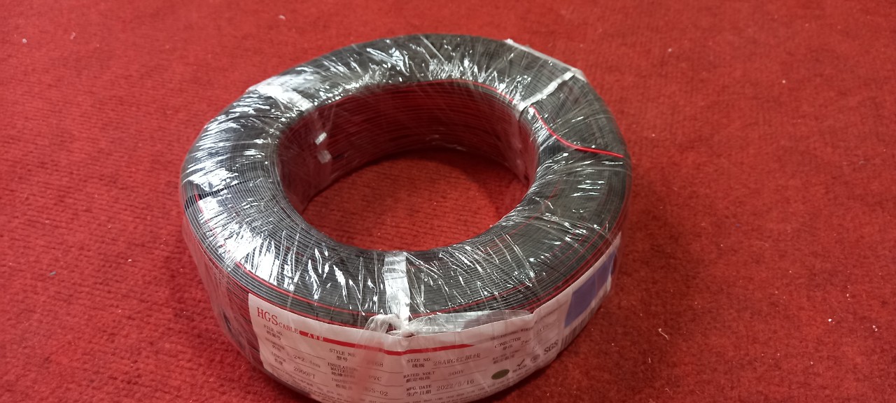 Dây điện đôi nối mạch 24AWG 28AWG