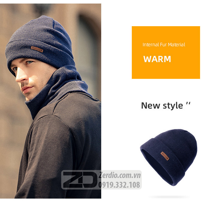 Nón Beanie, Mũ Len Nam Hàng Hiệu WODONBLE Cao Cấp