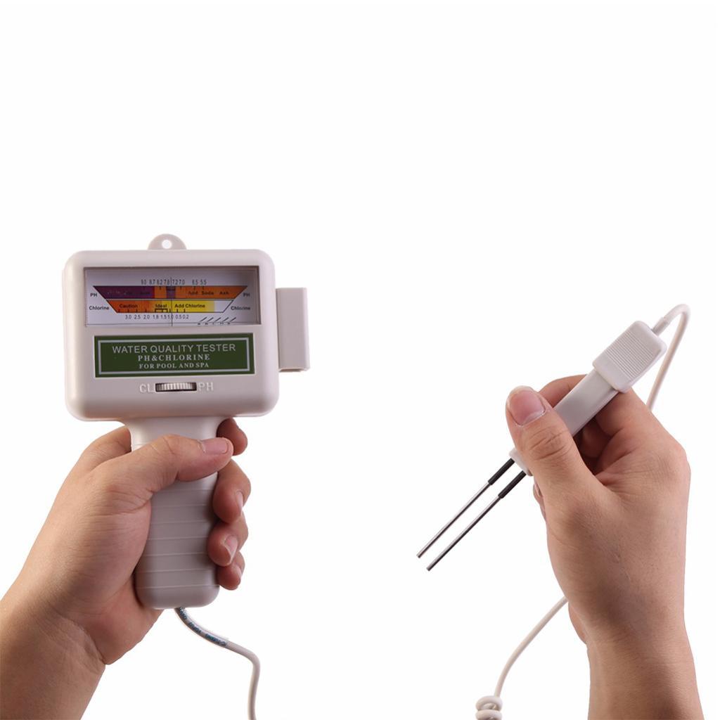 Digital Water Quality Tester Meter PH Chlorine Swimming Pool Tester