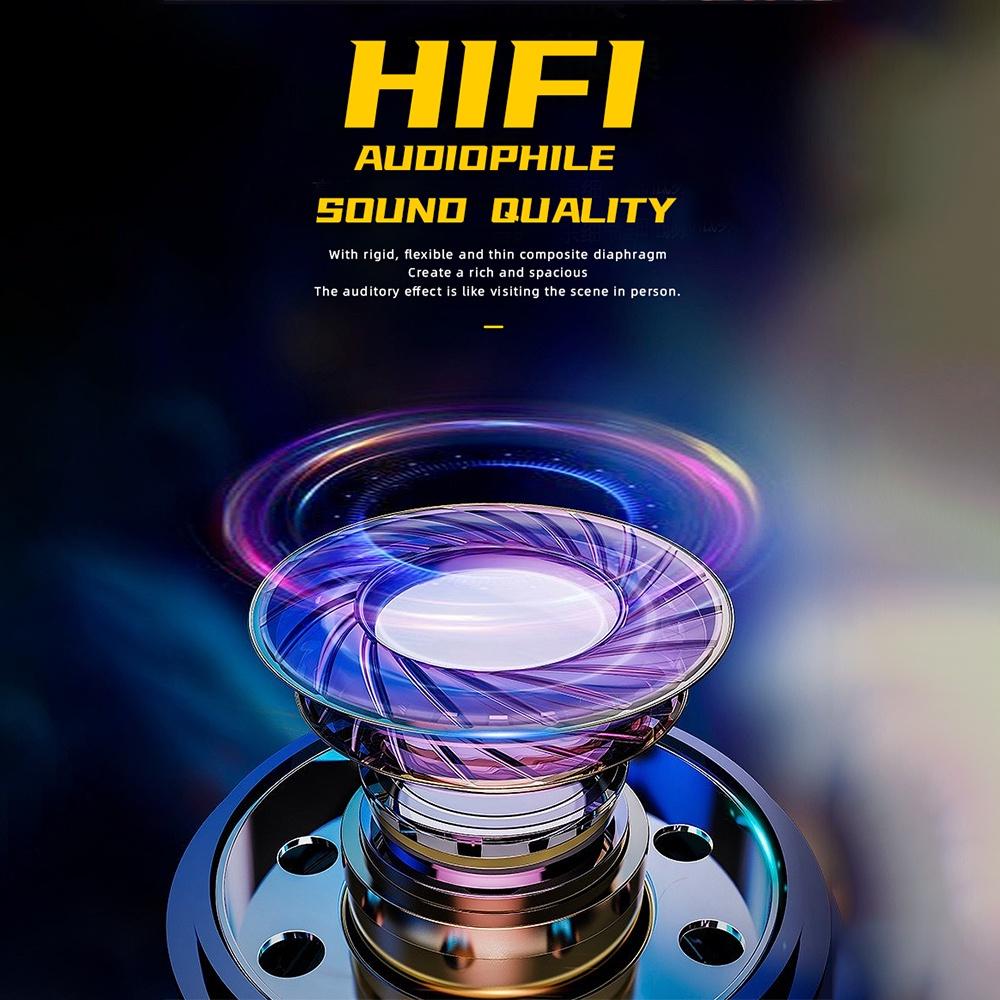 Tai Nghe Chơi Game / Tai Nghe Không Dây TWS / Tai Nghe Bluetooth 5.0 Có Hộp Sạc / Tai Nghe Giảm Tiếng ồn Có Mic