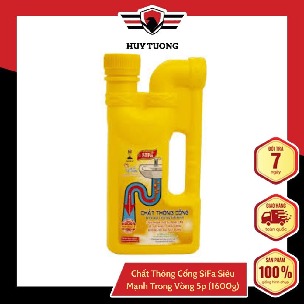 Chất Thông Cống SiFa Siêu Mạnh Trong Vòng 5p (1600g)