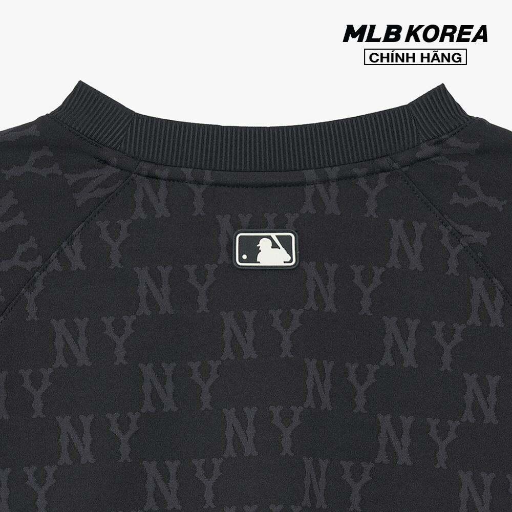 MLB - Áo sweatshirt nữ cổ tròn tay dài Monogram 3FMTM2034