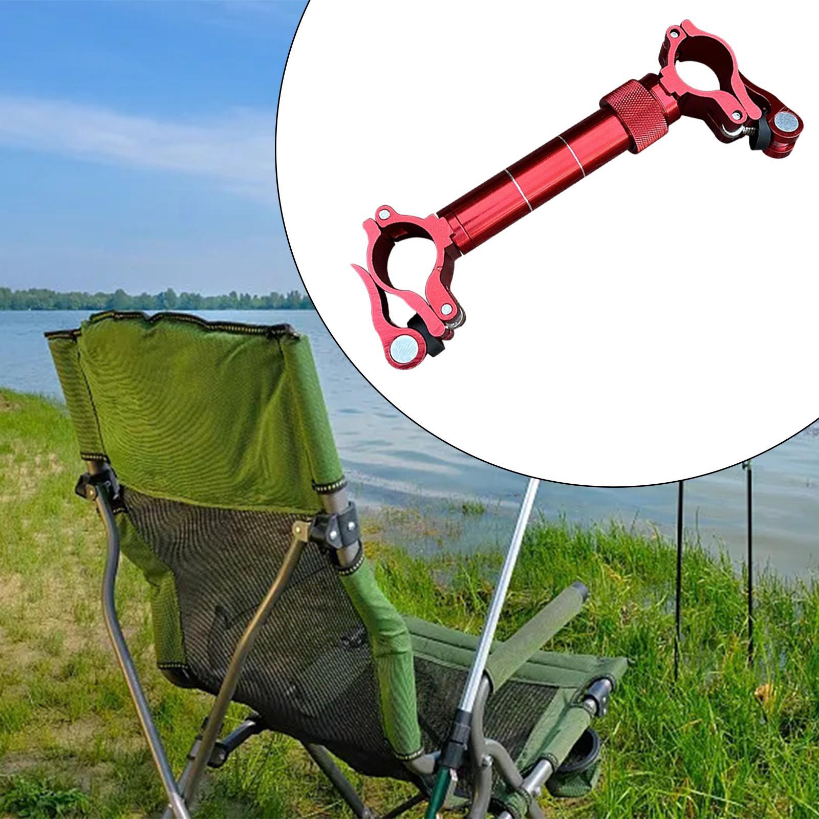 Fishing Chair Umbrella Holder Umbrella Mount Clip Outside Outdoor Base Umbrella Clamp Umbrella Stand for Patio, Yard, Camping, Beach Chair, Bench