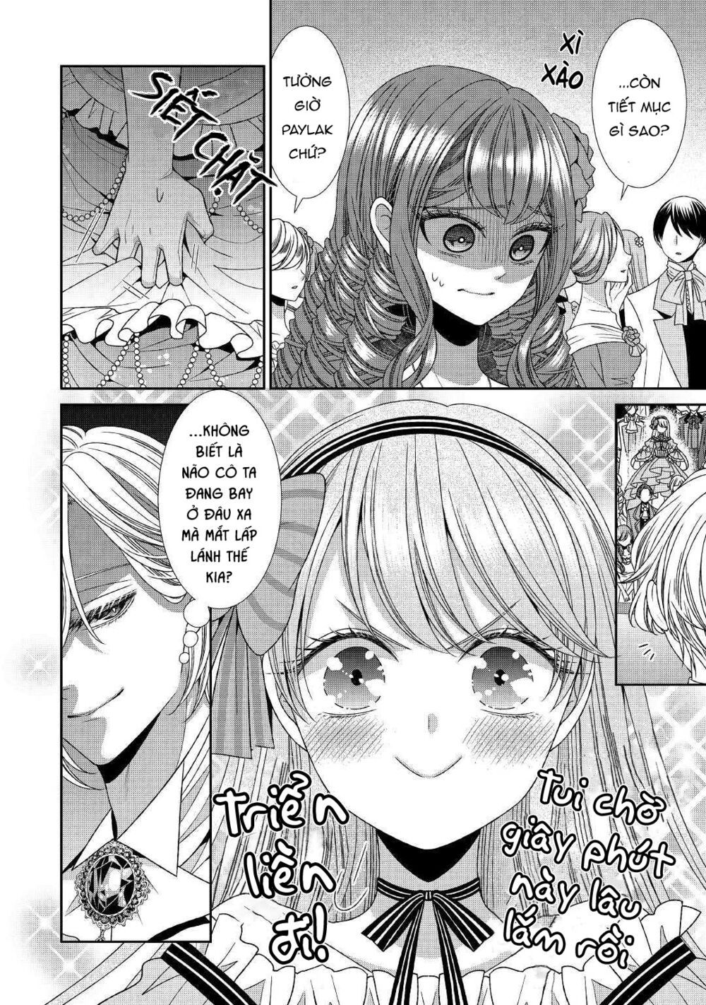 nhật ký theo dõi vị hôn thê tự nhận mình là nữ phụ phản diện 1 chapter 18 16