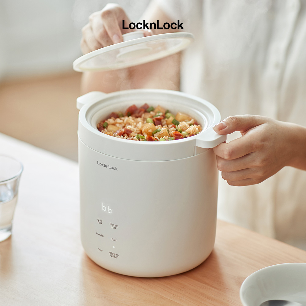 Nồi cơm điện mini LocknLock EJR314IVY - Hàng chính hãng