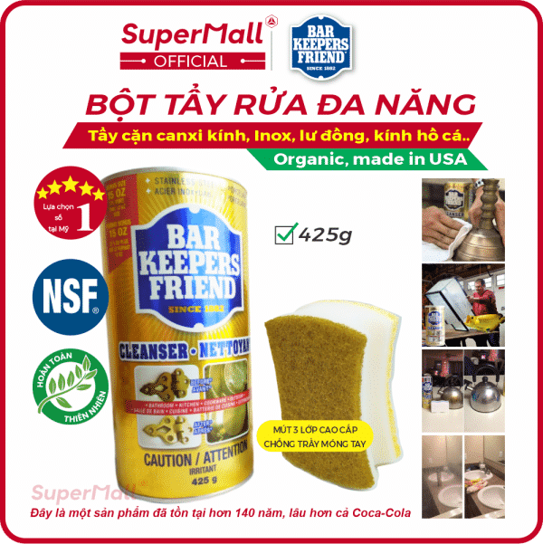 Bột tẩy đa năng BKF 425g