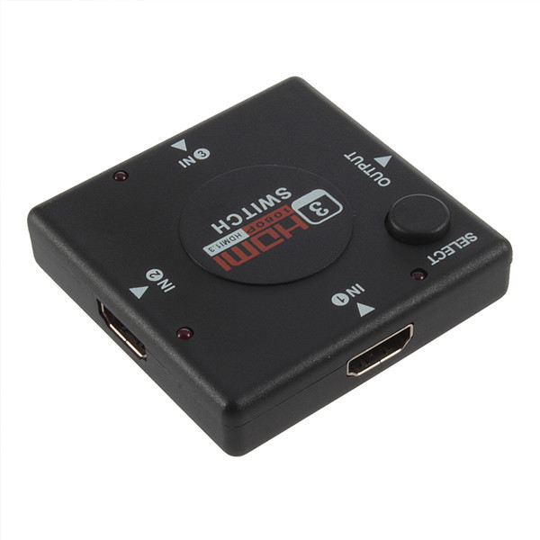 SOAIY Bộ gộp HDMI 3 cổng vào 1 cổng ra - Hàng Nhập Khẩu