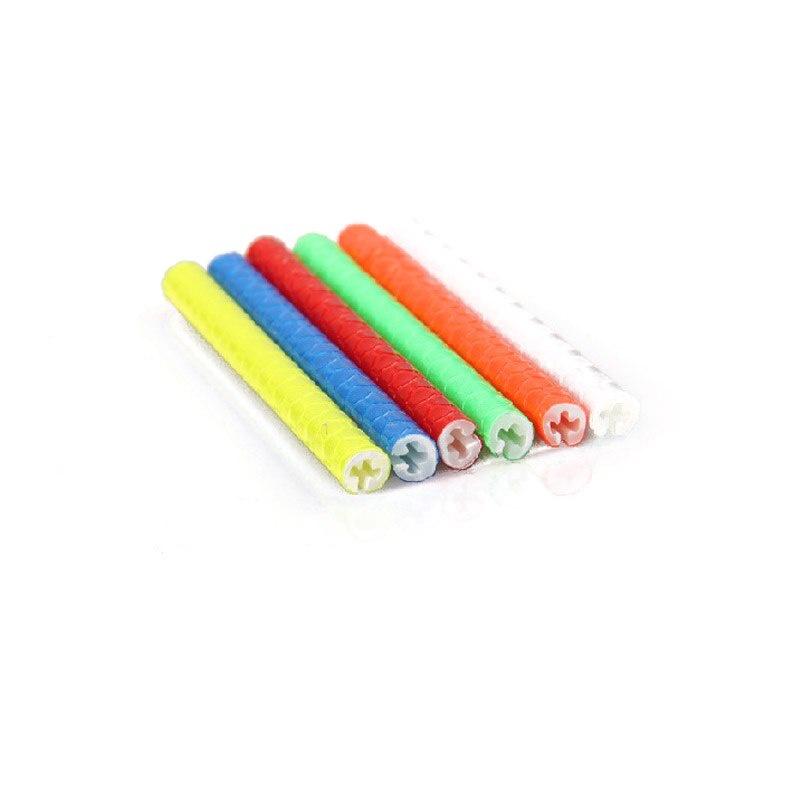 12 Pcs Bicycle Light Rim Clip Light Tube Safety Warning Light Strip Safety Cycling Reflective Reflector Bike Accessories