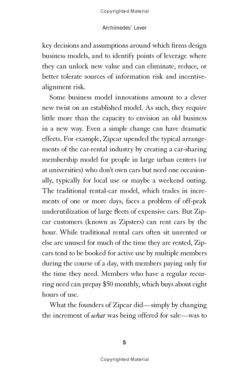 The Risk-Driven Business Model