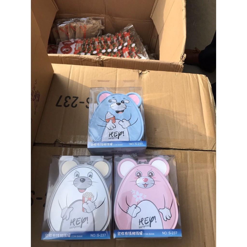 PVN17853 Két Sắt Cho Bé Đựng Tiền Mini Hình Chuột T2