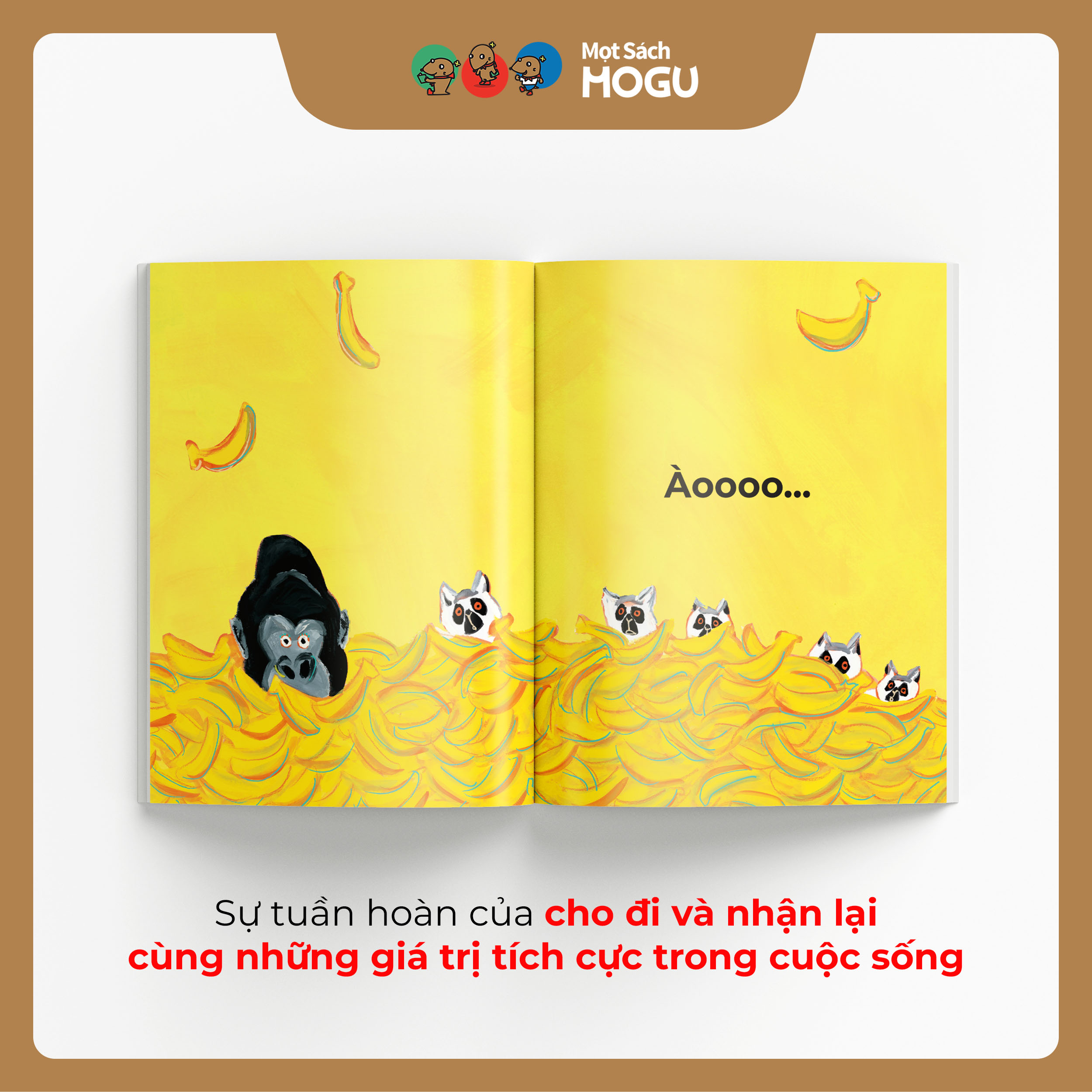 Truyện Ehon bé 3-4-5 tuổi - Bạn Gorilla