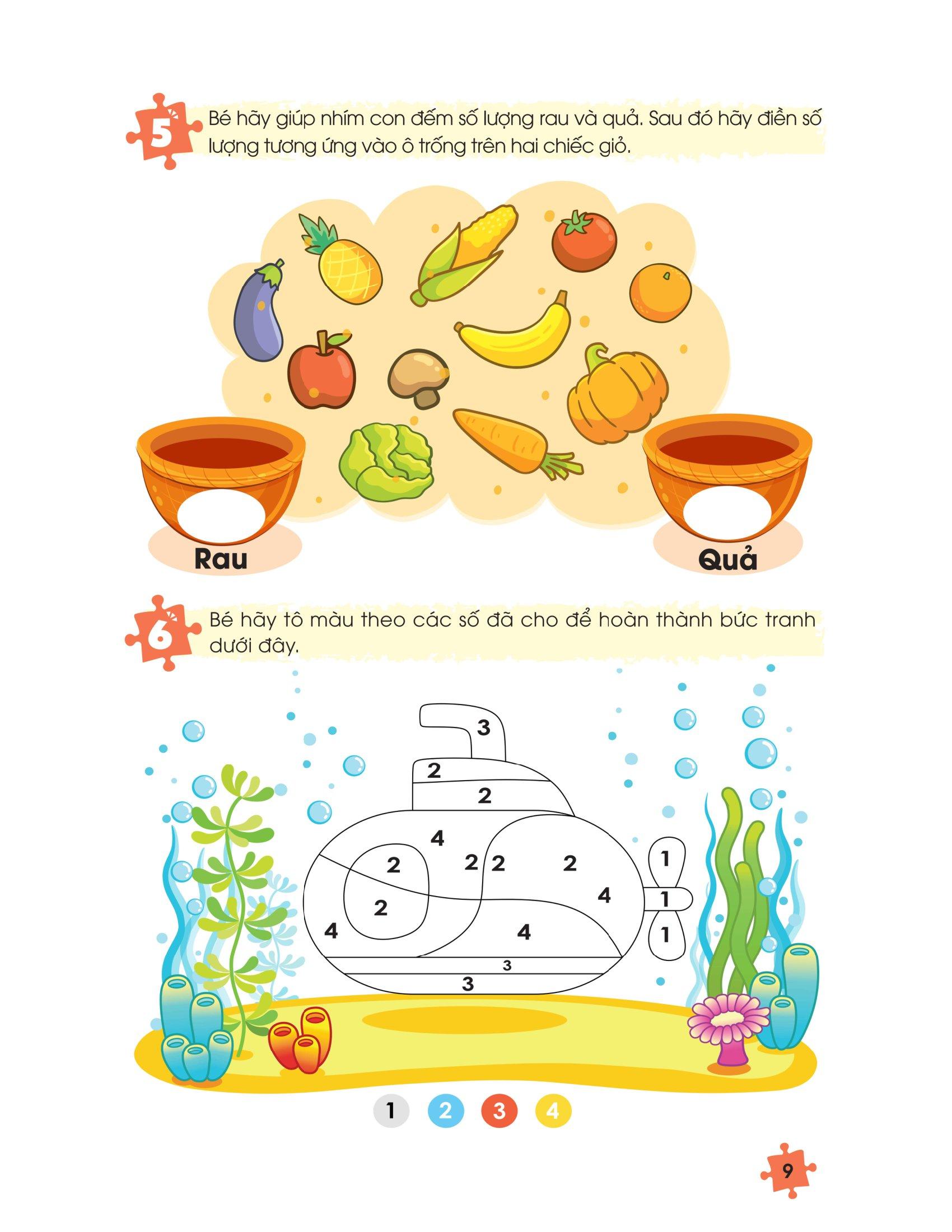 IQ Montessori Toán Học - Phát Triển Toàn Diện Khả Năng Tư Duy Logic Cho Trẻ Từ 3-6 Tuổi