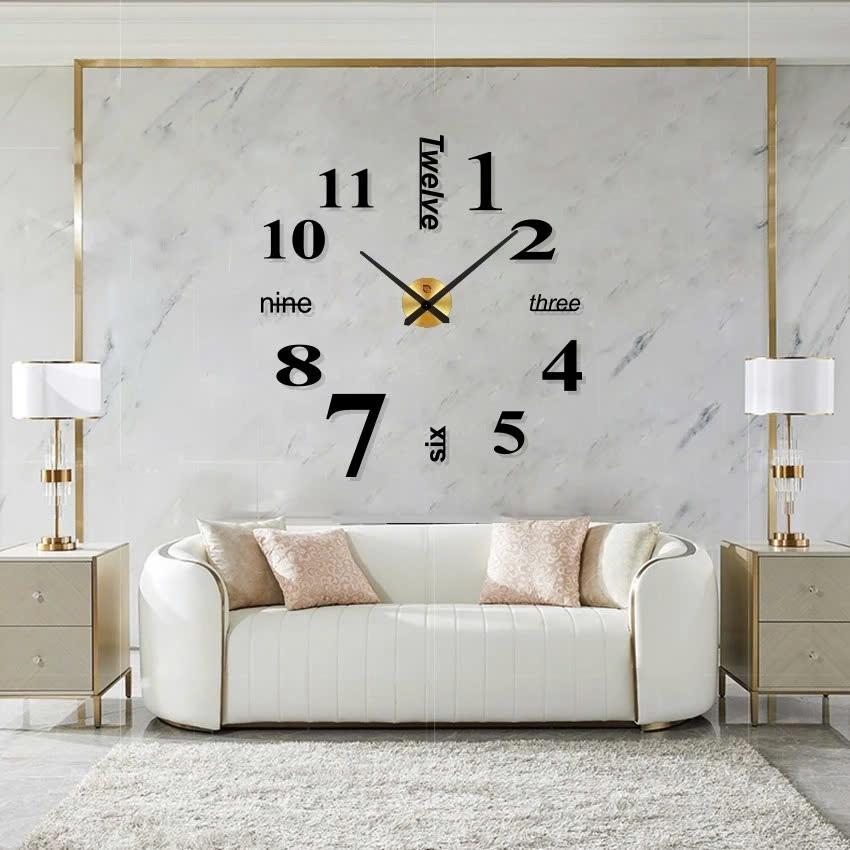 Máy &amp; Kim Đồng Hồ Treo Tường Cỡ Lớn 1M – 1.2M | Bảo Hành 24 Tháng | Phụ Kiện Đầy Đủ