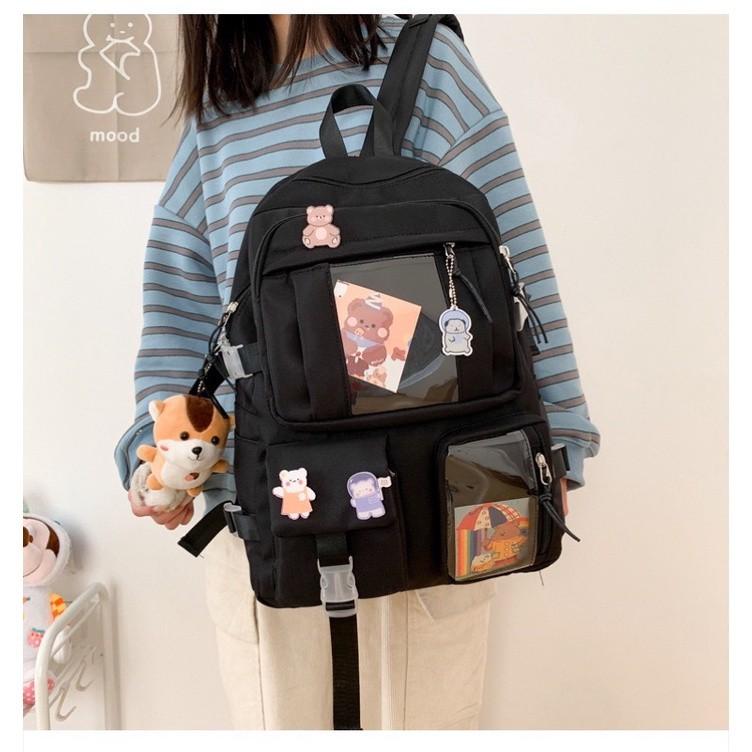 Balo đi học ulzzang chống nước giá rẻ thời trang phong cách Hàn Quốc SW234