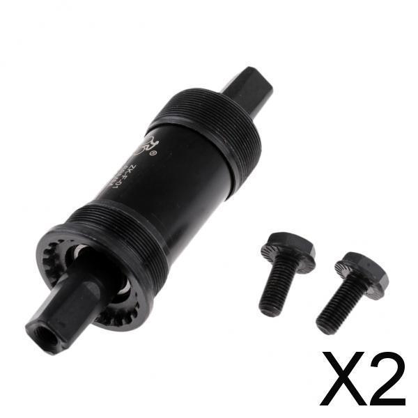 2xMountain Bicycle Bottom Bracket Bike Square Hole Crank Sealed Bearing