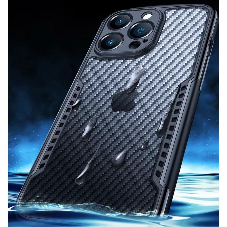 Ốp lưng Vân Carbon chống sốc dành cho iPhone 13/ 13 Pro/13 Pro Max chính hãng XUNDD- Hàng nhập khẩu