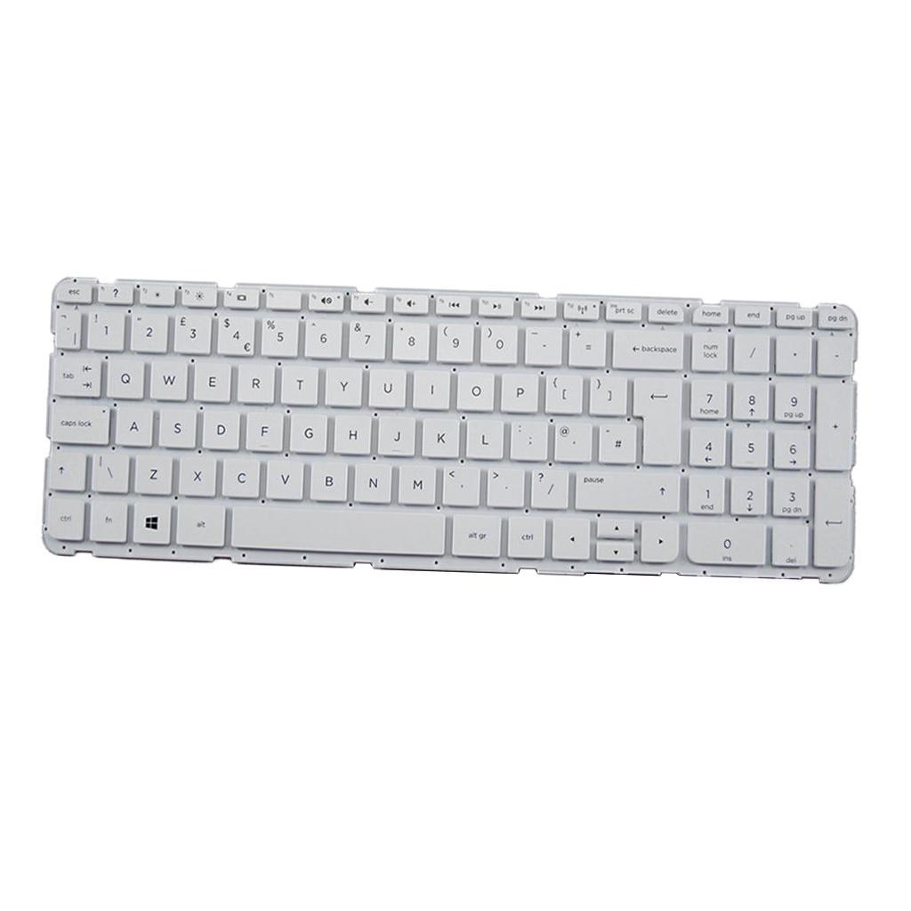 Laptop Desktop Full Size Keyboard UK ABS for HP Pavilion 15-n 250 G3 256 G3
