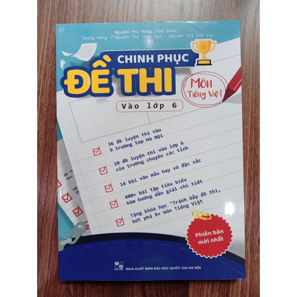 Sách - Combo chinh phục đề thi vào lớp 6 - Bộ 3 môn Toán, Tiếng Việt, Tiếng Anh
