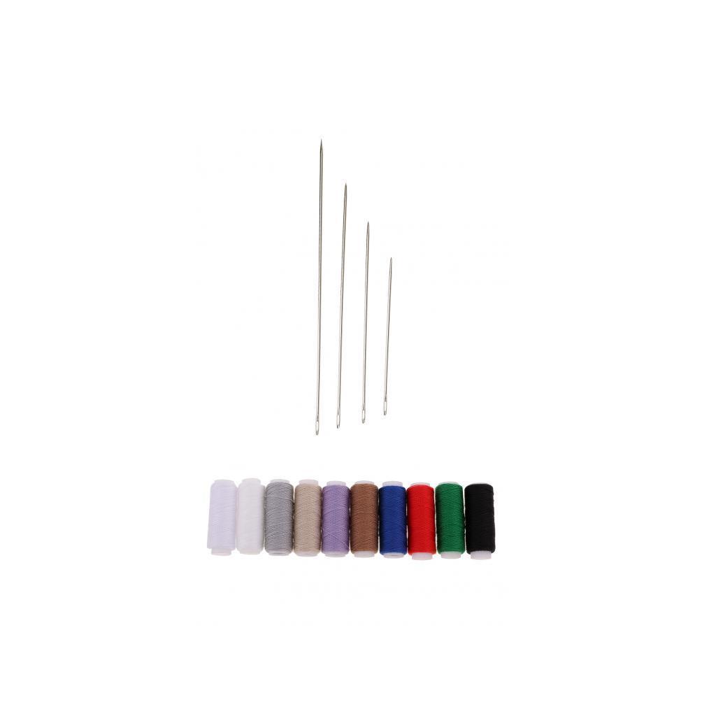 4 Assorted Sizes Hand Sewing Needles For Easy Threading Darning Binding Bank Voucher