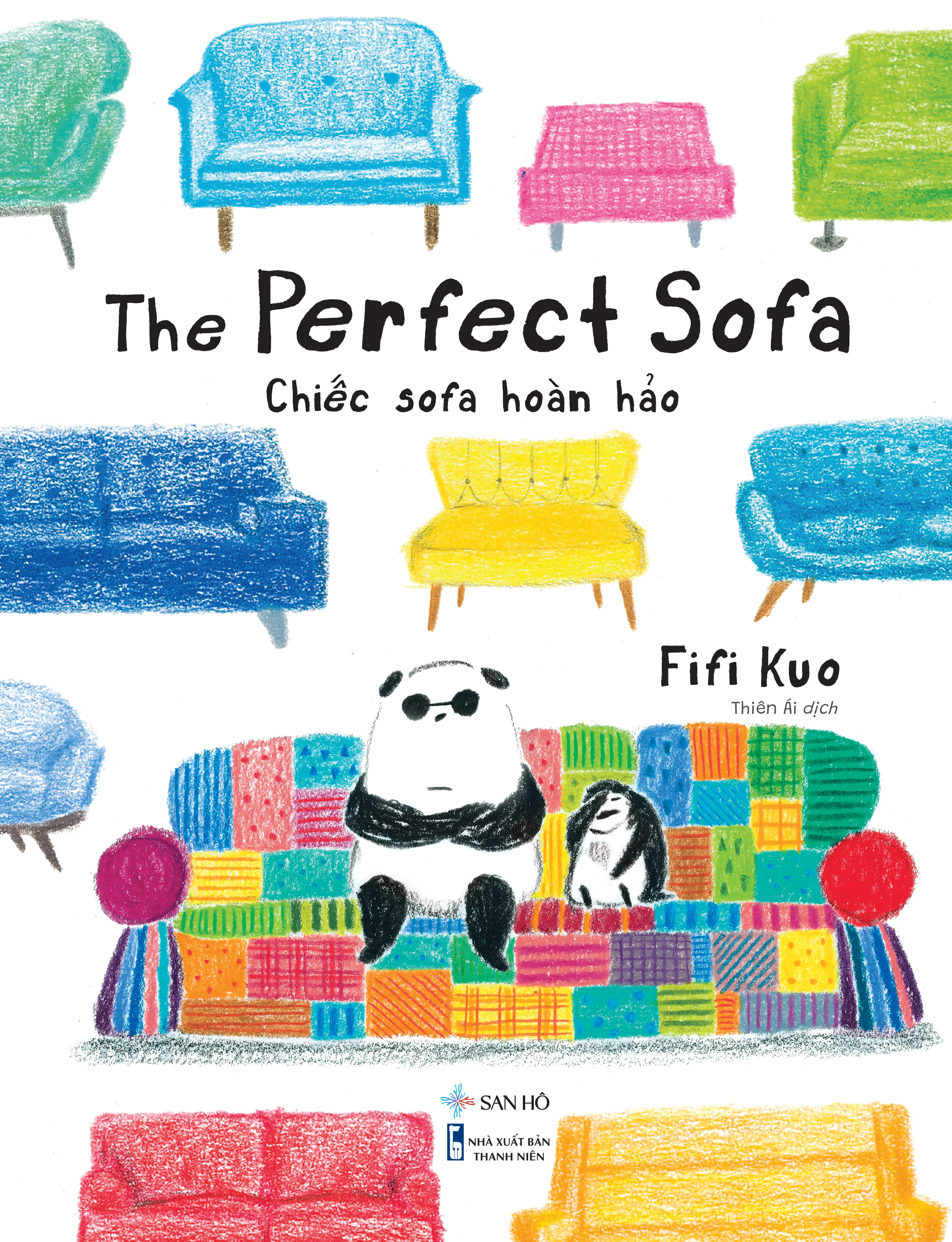 Sách Thiếu Nhi Song Ngữ | Chiếc Sofa Hoàn Hảo - The Perfect Sofa | Sách Song Ngữ Cho Bé | Sanhobooks.