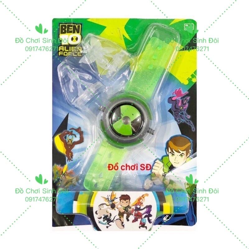 đồng hồ Ben10 - 2 nhân vật