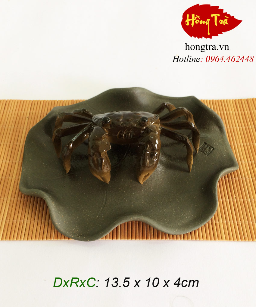 Đồ phong thủy Cua đổi màu DCDM21
