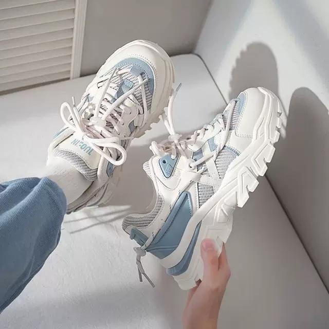 Giày thể thao nữ UT22 đế cao 5cm - Giày sneaker nữ ulzzang độn đế Hàn Quốc 2022