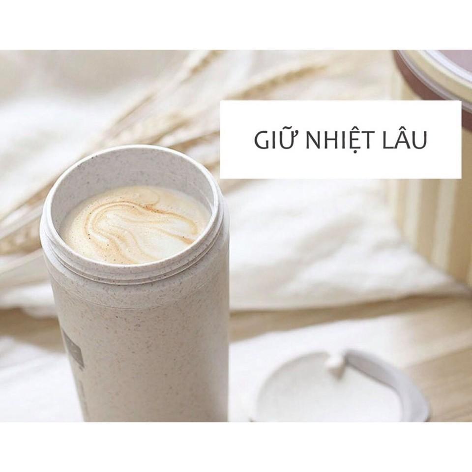 BÌNH GIỮ NHIỆT LÚA MẠCH THÂN THIỆN MÔI TRƯỜNG AN TOÀN CHO SỨC KHỎE - CỐC LÚA MẠCH GIỮ NHIỆT TỐT BẢO VỆ SỨC KHỎE