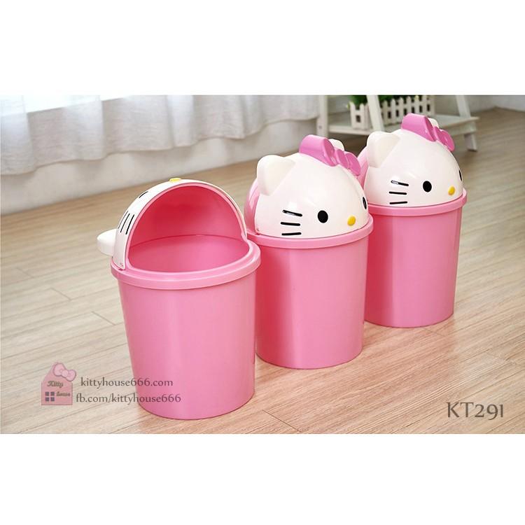 THÙNG RÁC NẮP MÈO KITTY