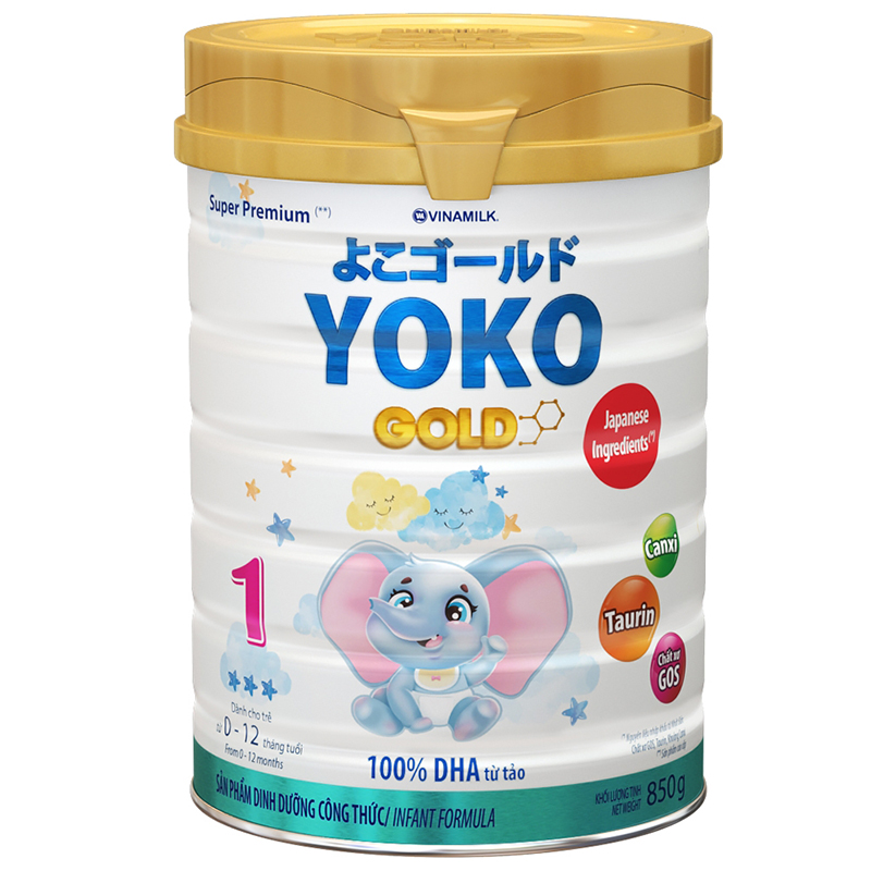 Sữa bột Vinamilk YOKOGOLD 1 850g