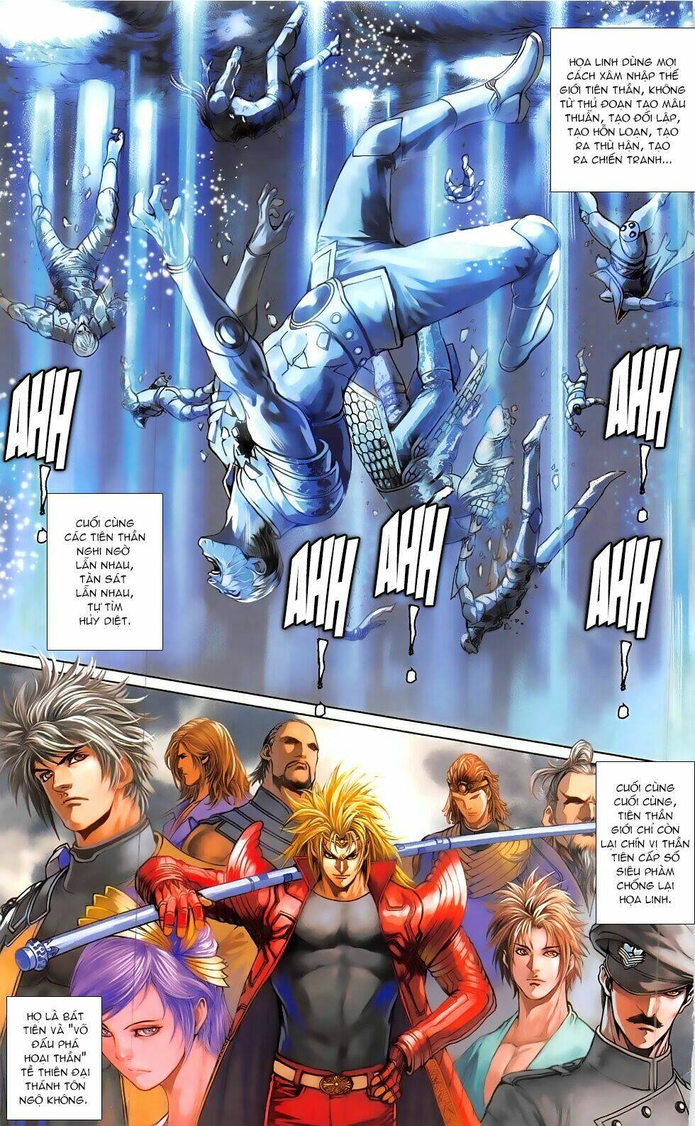 thần binh đấu giả (saint warrior) chapter 4.1 4