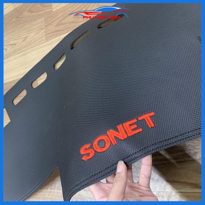 Thảm taplo xe ô tô Sonet 2021-2022-2023 chống nắng nóng làm mát xe mở rộng tầm nhìn