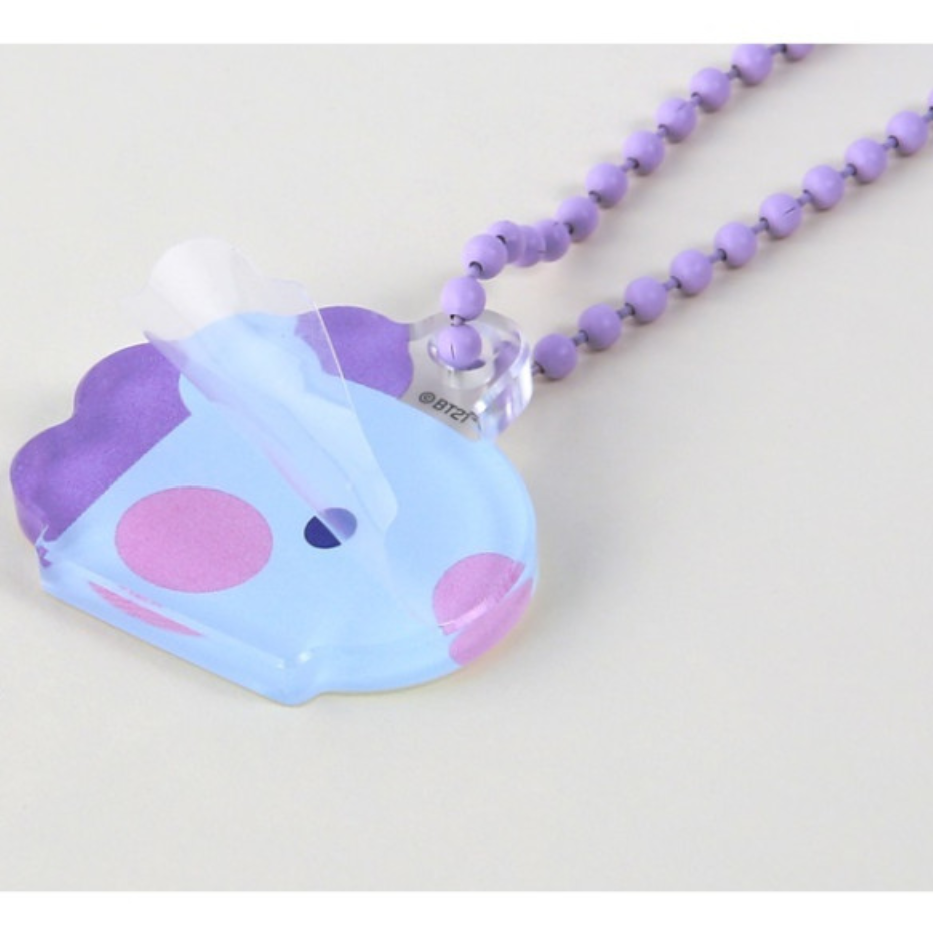 Móc khóa BT21 Minini Acrylic Simple Keyring- Hàng chính hãng